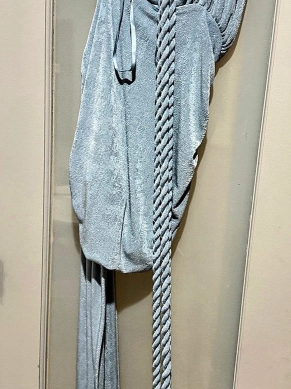 Bbxbrand Light Powder blue mini statement dress XS